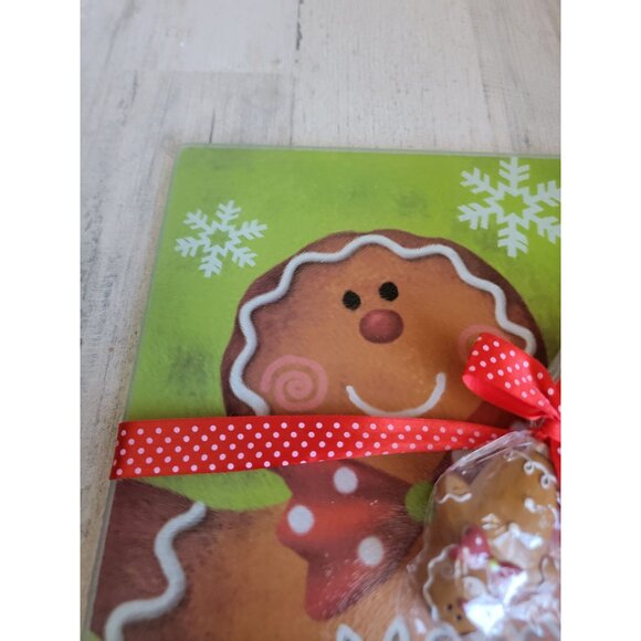 Charcuterie board Gingerbread Merry Christmas kitchen accessories - Picture 5 of 6